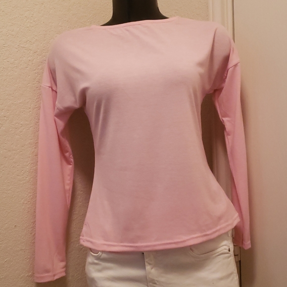 ICOCROPO Tops - ICOCROPO Long Sleeve Zigzag Cross Blouse